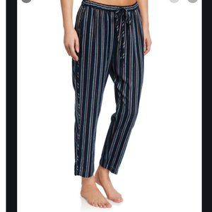 Xirena Kalvyn Winston Stripe Pants Navy Blue Small